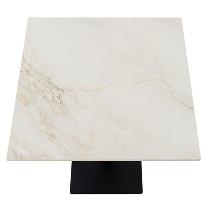 Romanby Stone Square Dining Table by Hill Interiors - image 5