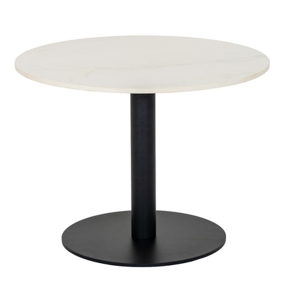 Romanby Stone Round Coffee Table by Hill Interiors