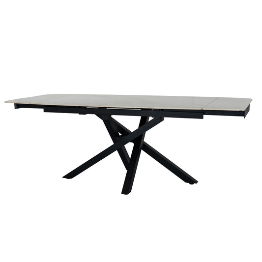 Romanby Stone Extending Dining Table by Hill Interiors
