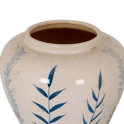 Blue Flora Ceramic Ginger Jar by Hill Interiors - image 4