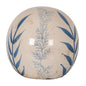 Large Blue Flora Decorative Ball by SEDERVA
