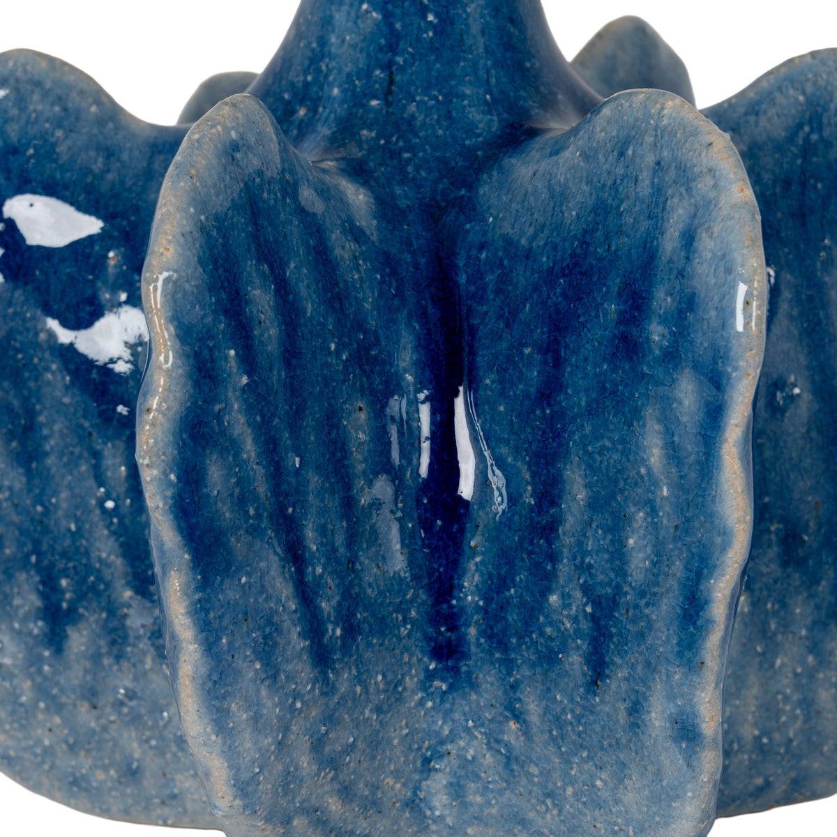 Azura Large Blue Statement Vase by Hill Interiors - image 4