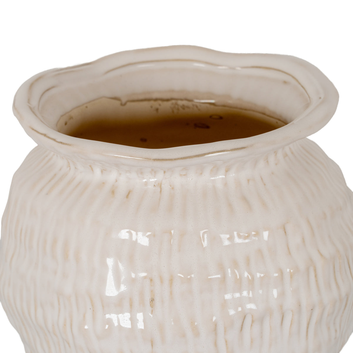 Wavy Rim Small Round Vase by SEDERVA - image 3