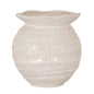 Wavy Rim Medium Round Vase by SEDERVA