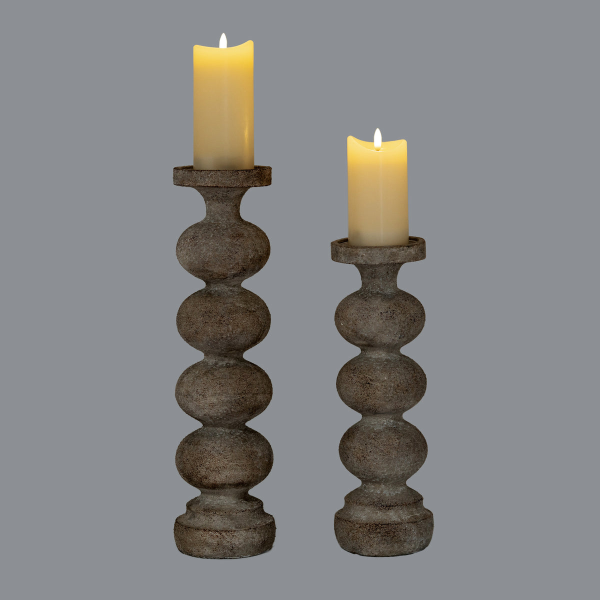 Ferro Large Candlestick by Hill Interiors - image 4