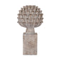 Ferro Large Artichoke on Plinth by SEDERVA
