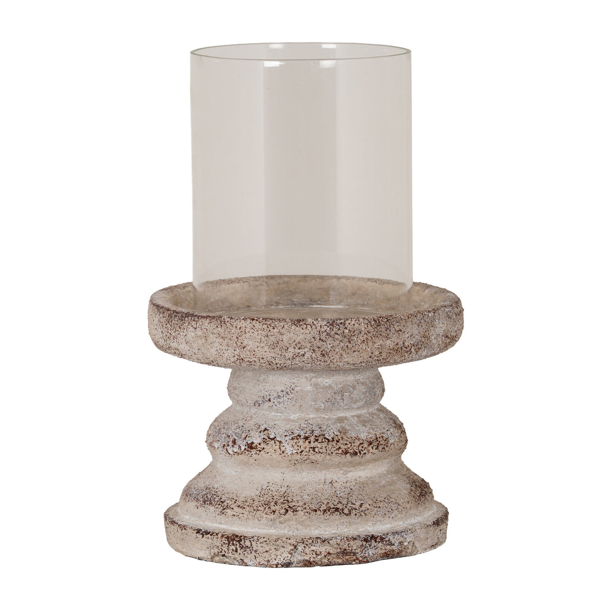 Ferro Medium Hurricane Lantern by Hill Interiors