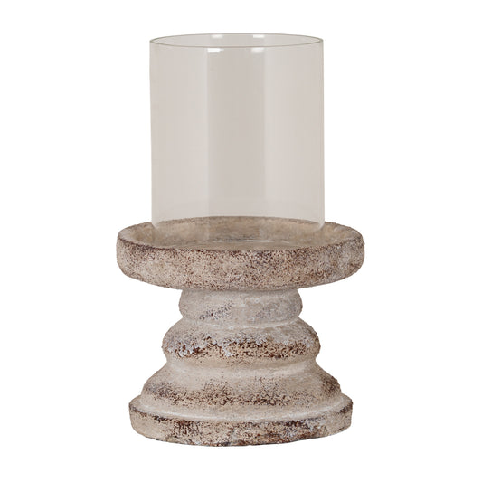 Ferro Medium Hurricane Lantern by Hill Interiors