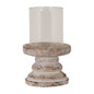 Ferro Medium Hurricane Lantern by Hill Interiors