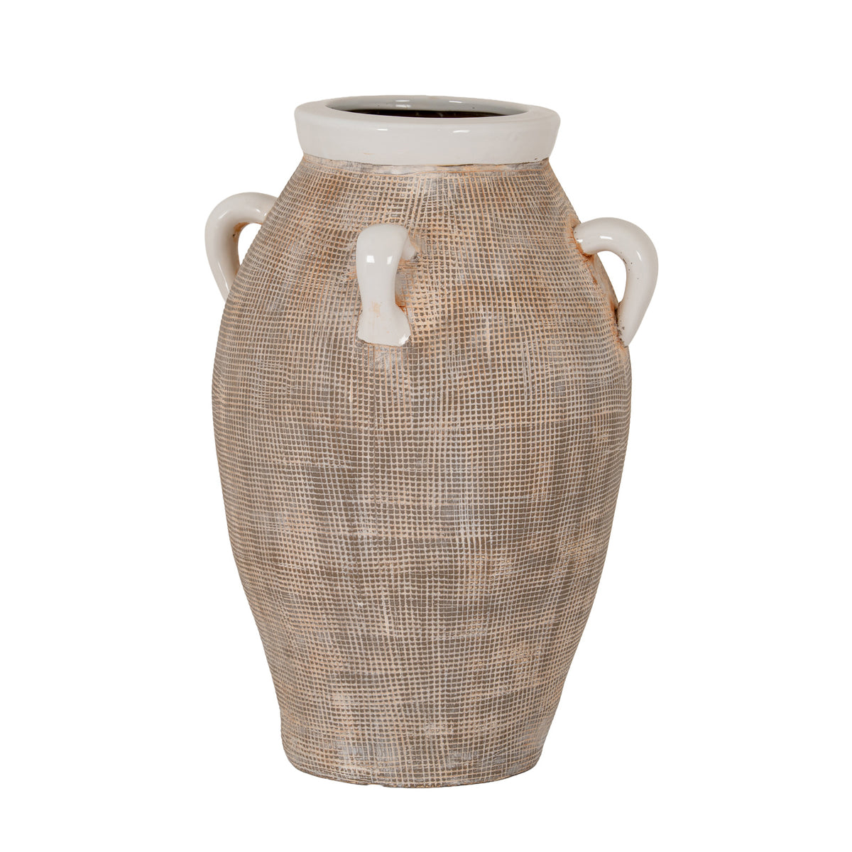 Ostra Large Ceramic Amphora Vase by Hill Interiors