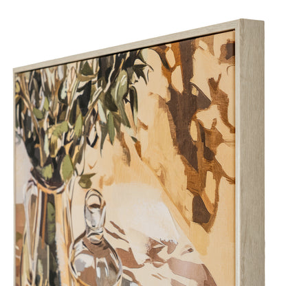 Alfresco Evening Hand Painted Canvas in Frame by Hill Interiors - image 3