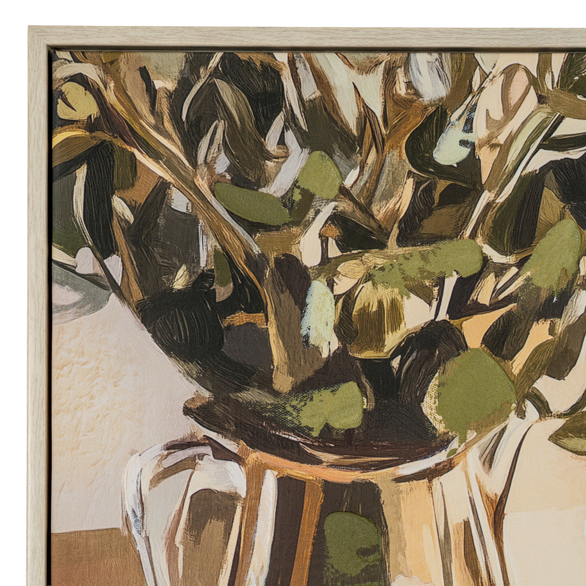 Alfresco Evening Hand Painted Canvas in Frame by Hill Interiors - image 4