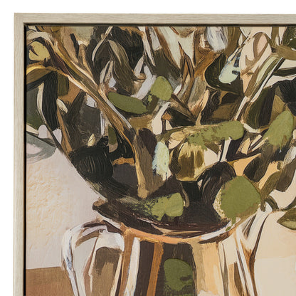 Alfresco Evening Hand Painted Canvas in Frame by Hill Interiors - image 4