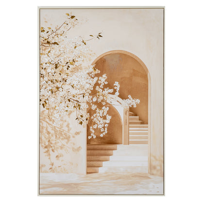 Naxos Handpainted Canvas in Frame by Hill Interiors