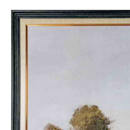 Spring Landscape Hand Painted Canvas in Classic Frame by Hill Interiors - image 3