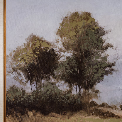 Spring Landscape Hand Painted Canvas in Classic Frame by Hill Interiors - image 5