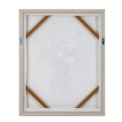 Still Life Cosmos Hand Painted Canvas in Frame by Hill Interiors - image 5