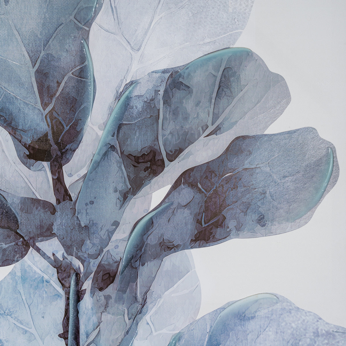 Sevra Eucalyptus Hand Painted Canvas in Frame by Hill Interiors - image 2