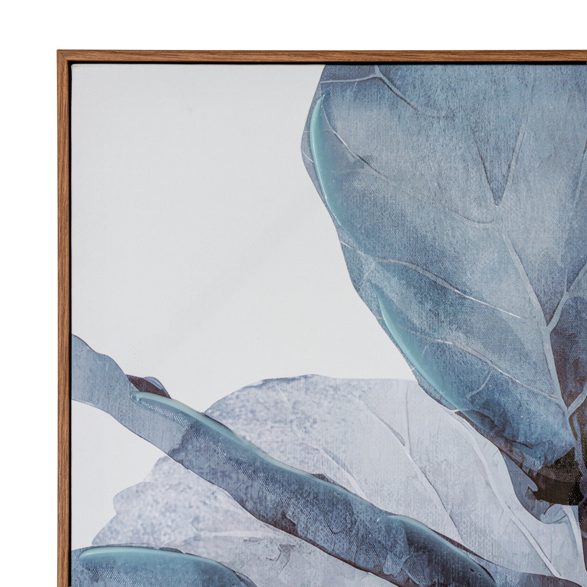 Sevra Eucalyptus Hand Painted Canvas in Frame by Hill Interiors - image 3