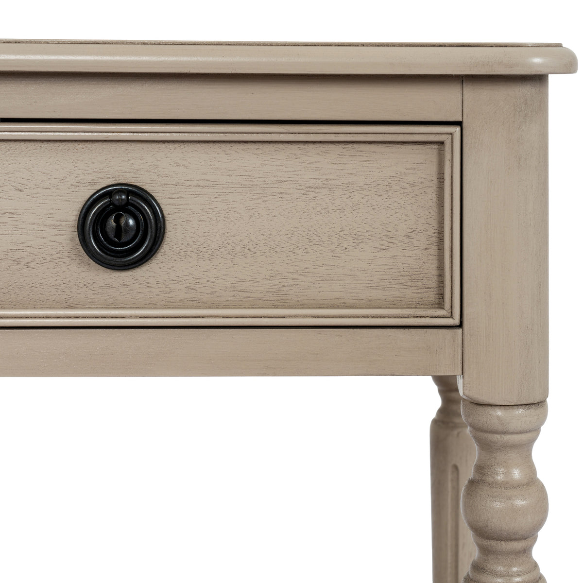 The Rowan Collection 1 Drawer Side Table With Shelf by Hill Interiors - image 3