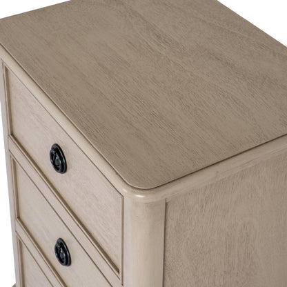 The Rowan Collection 3 Drawer Bedside Table by Hill Interiors - image 2