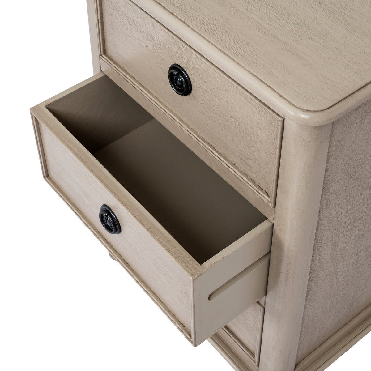 The Rowan Collection 3 Drawer Bedside Table by Hill Interiors - image 5