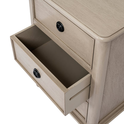The Rowan Collection 3 Drawer Bedside Table by Hill Interiors - image 5