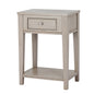 The Emile Collection 1 Drawer Side Table With Shelf by Hill Interiors