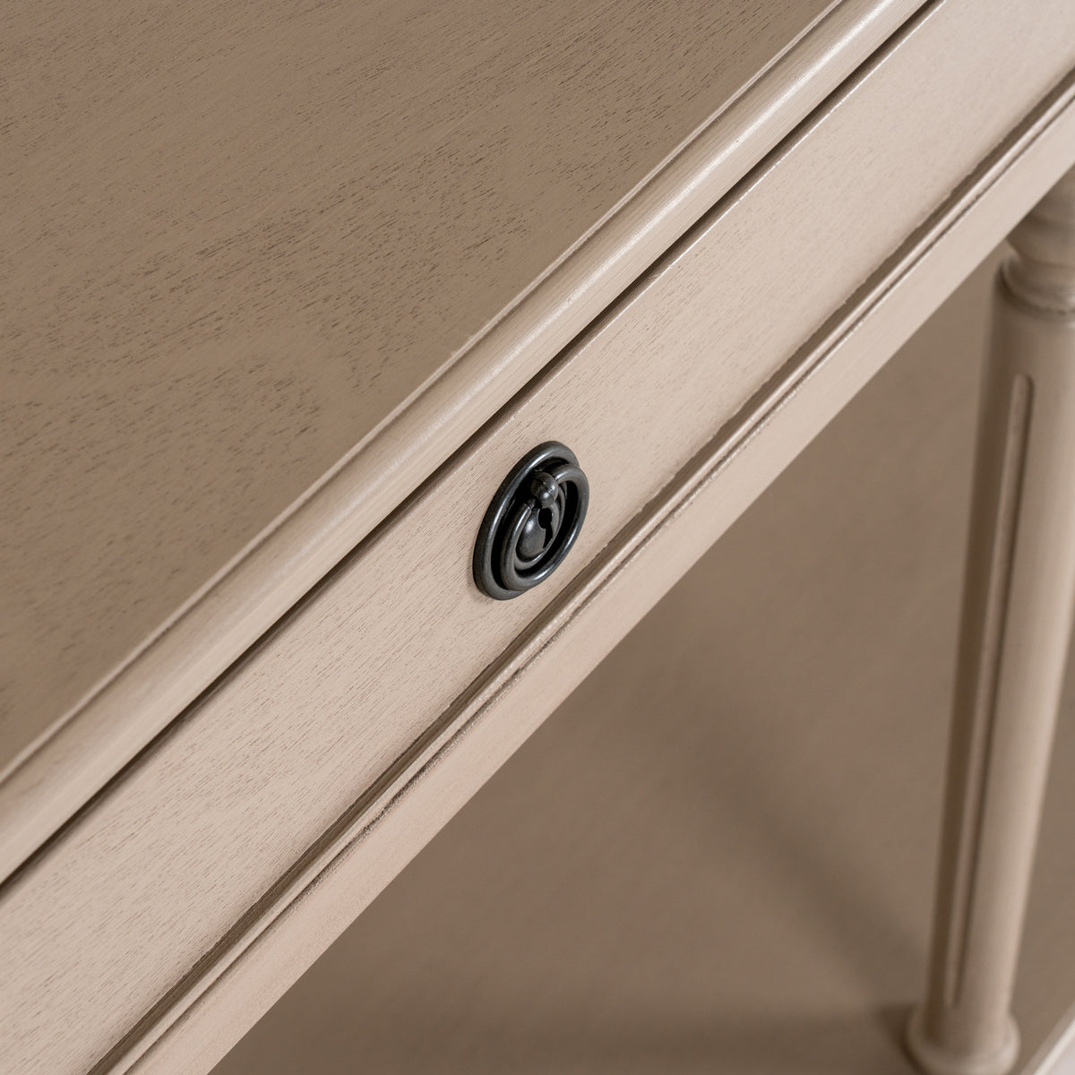 The Rowan Collection 2 Drawer Large Console With Shelf by Hill Interiors - image 3