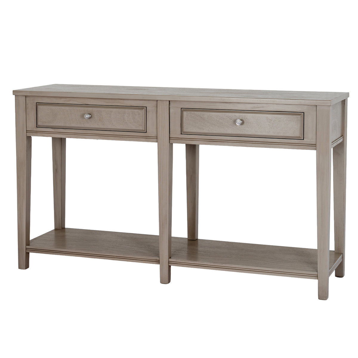 The Emile Collection 2 Drawer Large Console With Shelf by Hill Interiors