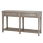 The Emile Collection 2 Drawer Large Console With Shelf by Hill Interiors