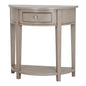 The Emile Collection 1 Drawer Half Moon Console Table by Hill Interiors