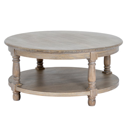 Delphine Collection Round Coffee Table by Hill Interiors