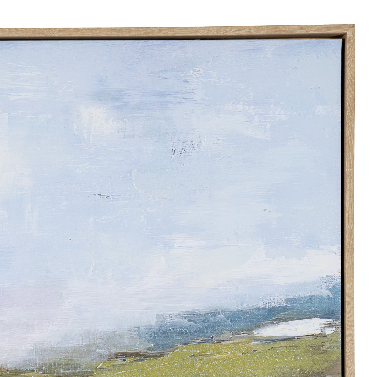 Cliffside View Hand Painted Canvas in Frame by Hill Interiors - image 3