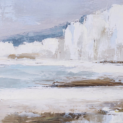 Cliffside View Hand Painted Canvas in Frame by Hill Interiors - image 5