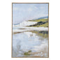 Cliffside View Hand Painted Canvas in Frame by Hill Interiors