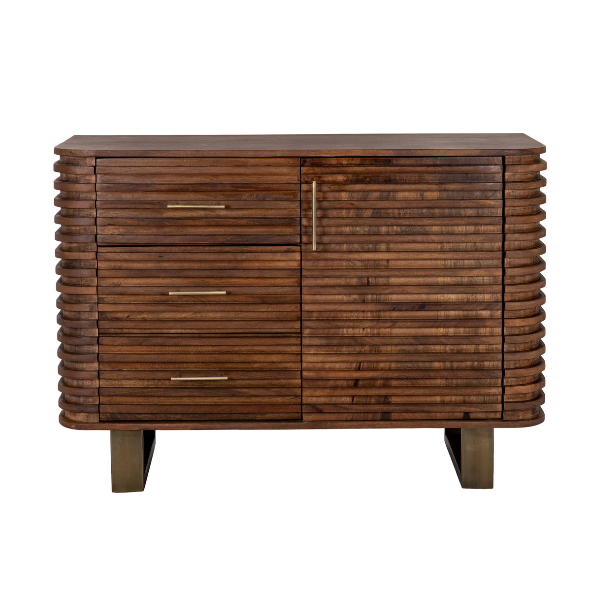 Strata Collection 3 Drawer 1 Door Sideboard by Hill Interiors - image 2