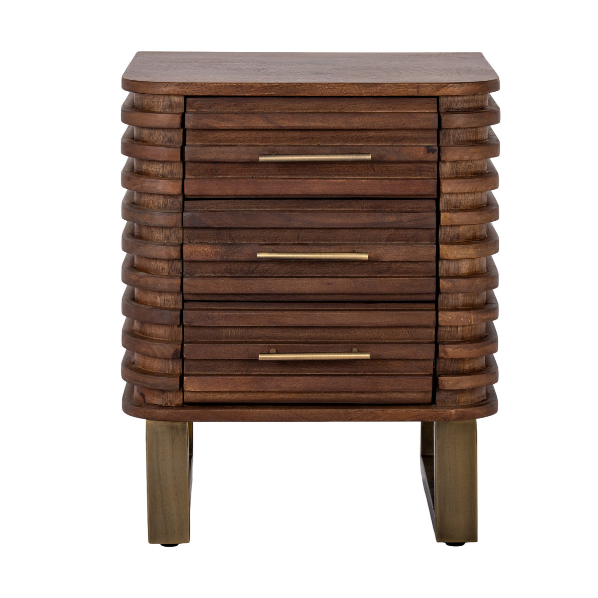 Strata Collection 3 Drawer Side Table by Hill Interiors - image 2