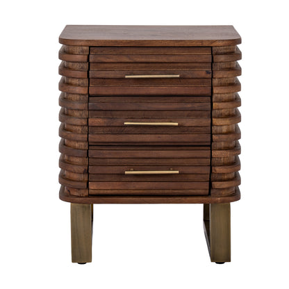 Strata Collection 3 Drawer Side Table by Hill Interiors - image 2
