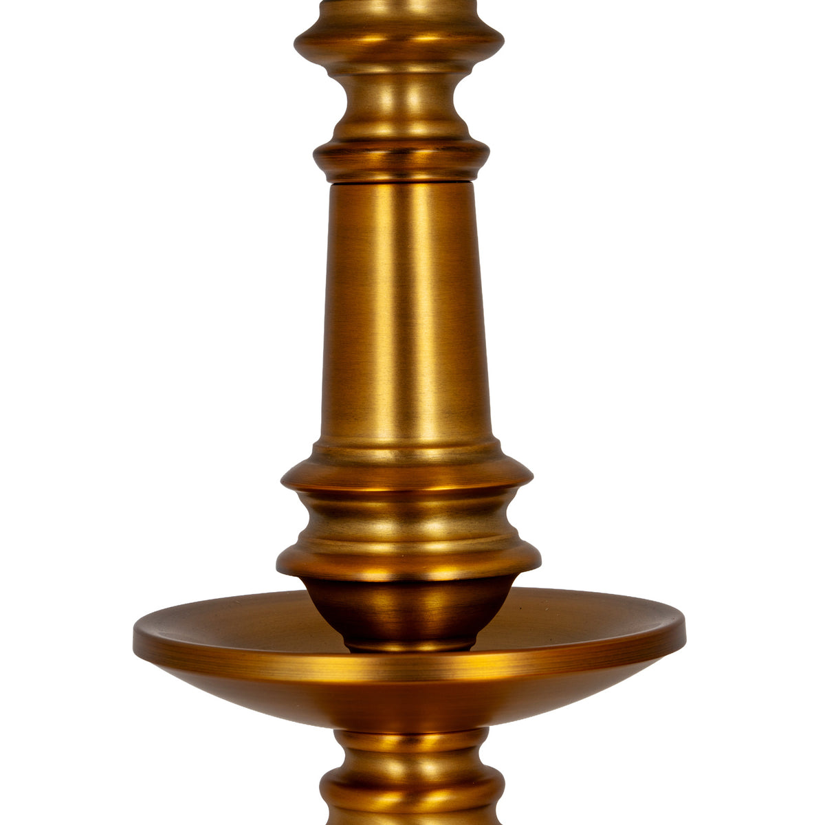 Gatsby Brushed Gold Finished Table Lamp With Linen Shade by Hill Interiors - image 5