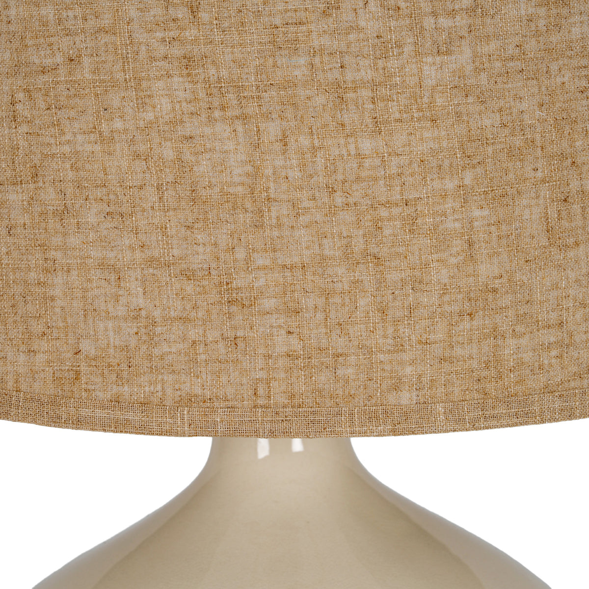 Lucille Ceramic Table Lamp With Linen Shade by Hill Interiors - image 3