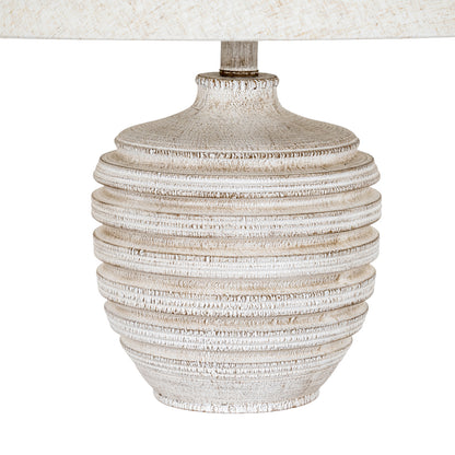 Beacon Table Lamp With Linen Shade by Hill Interiors - image 4