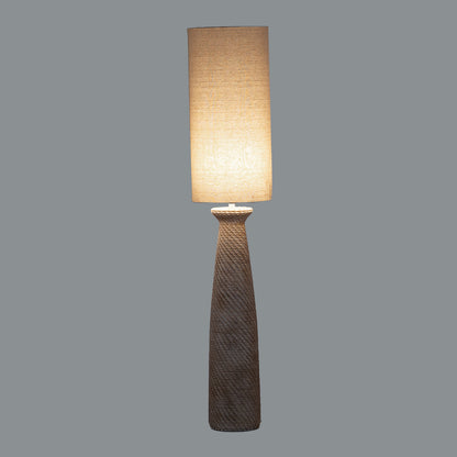 Dune Floor Lamp With Linen Shade by Hill Interiors - image 2