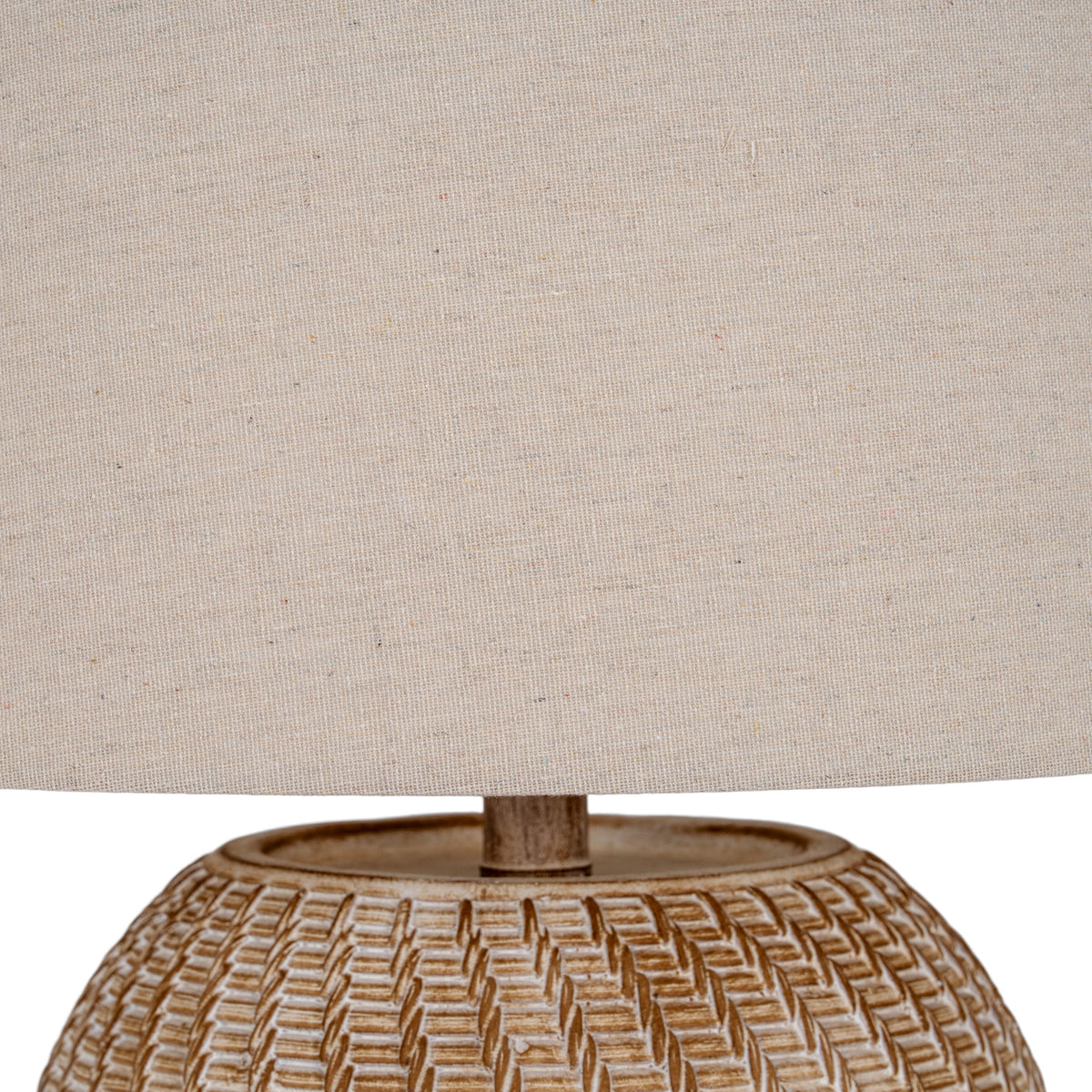 Dune Table Lamp With Linen Shade by Hill Interiors - image 3