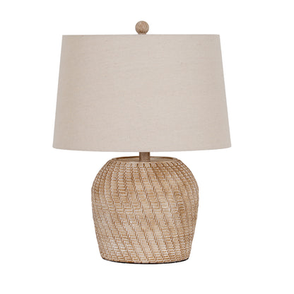 Dune Table Lamp With Linen Shade by Hill Interiors