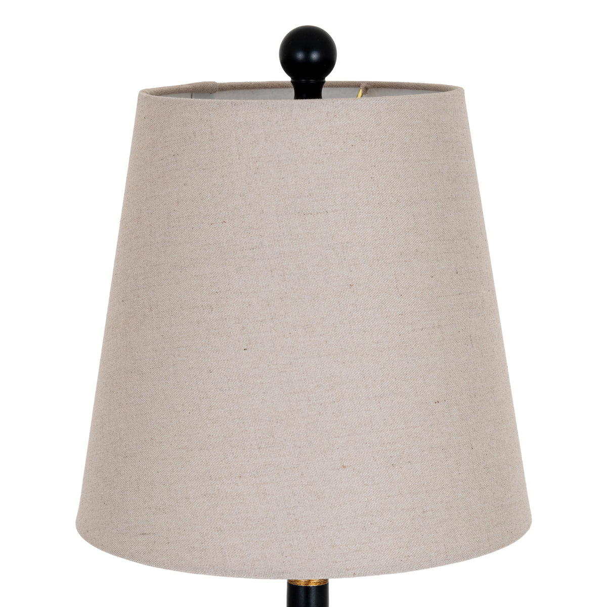 Everly Table Lamp With Grey Linen Shade by Hill Interiors - image 3