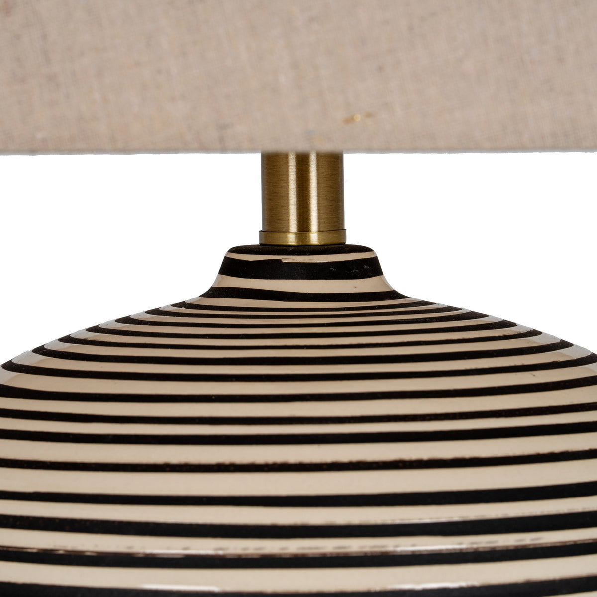 Harbour Ceramic Table Lamp With Linen Shade by Hill Interiors - image 5