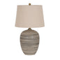 Harbour Ceramic Table Lamp With Linen Shade by Hill Interiors