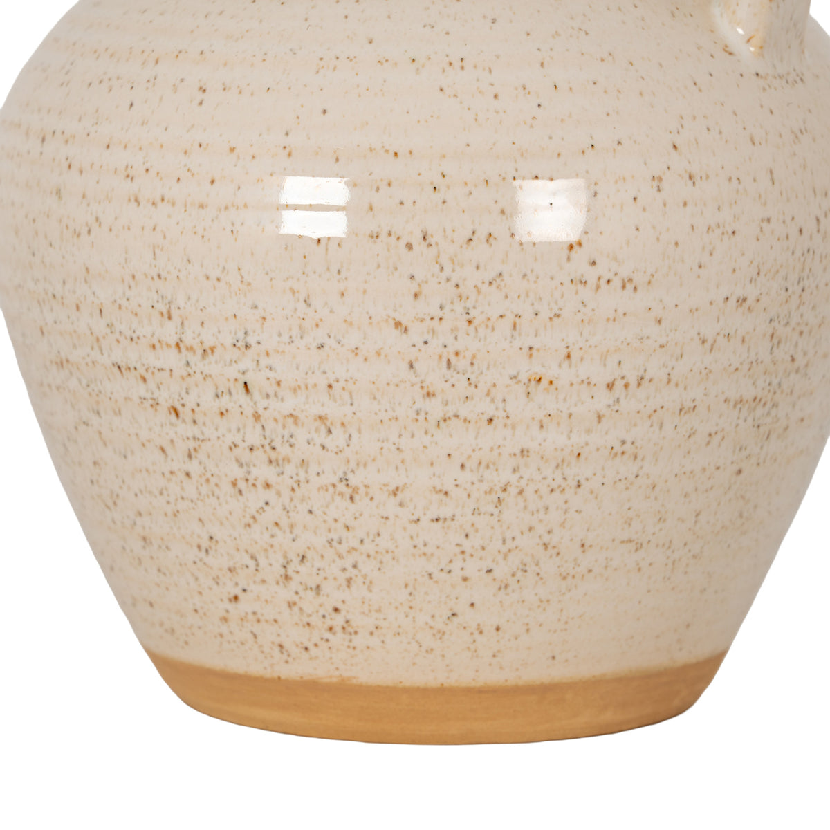 Speckled Ceramic Wide Amphora Pot by Hill Interiors - image 4