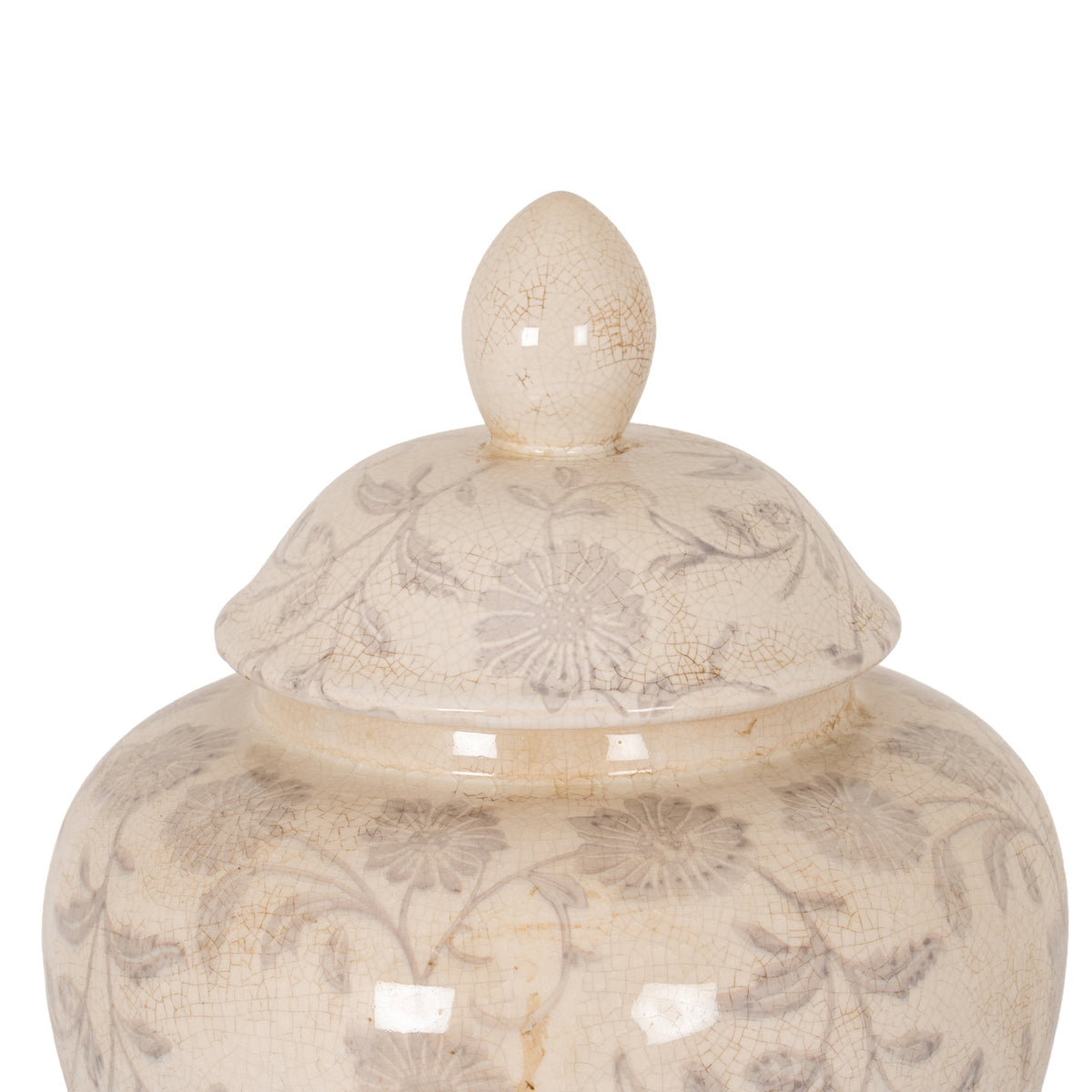 Large Grey Aster Ginger Jar by Hill Interiors - image 3
